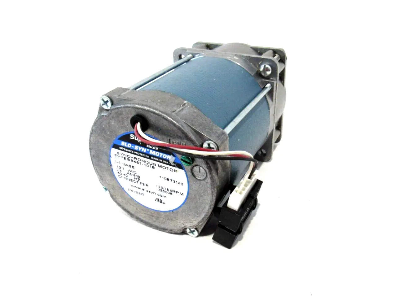 NEW SUPERIOR ELECTRIC SS451-1016 SLO-SYN SYNCHRONOUS MOTOR 120V 0.8 A SS4511016