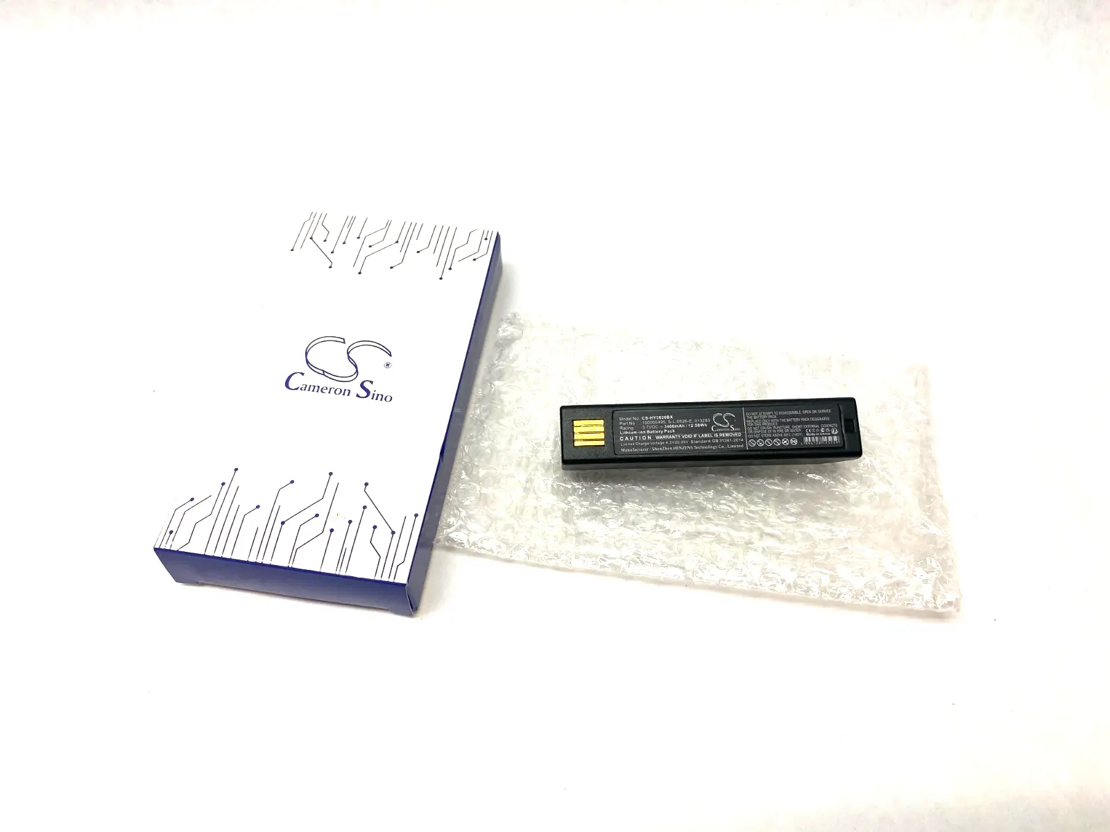 USED SHENZHEN HENZENS HONEYWELL 100000495 BARCODE SCANNER BATTERY