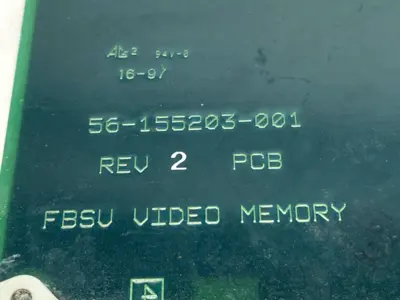 Used Simco Rev A PCB Assembl, FBSU Video Memory 56-155203-001 Printed Circuit Boards (PCB) Michigan US | Maverick Industrial Sales #1410832