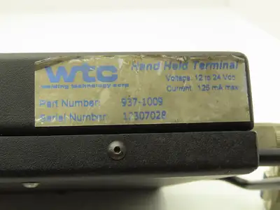 Welding Technology WTC 937-1009 DEP 105s Data Entry Panel 105s Teach Pendant