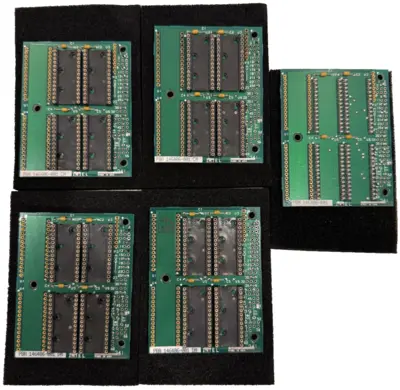 NEW LOT OF 5 INTEL PBA 146406-001 ADDER CARD PCB CIRCUIT BOARDS