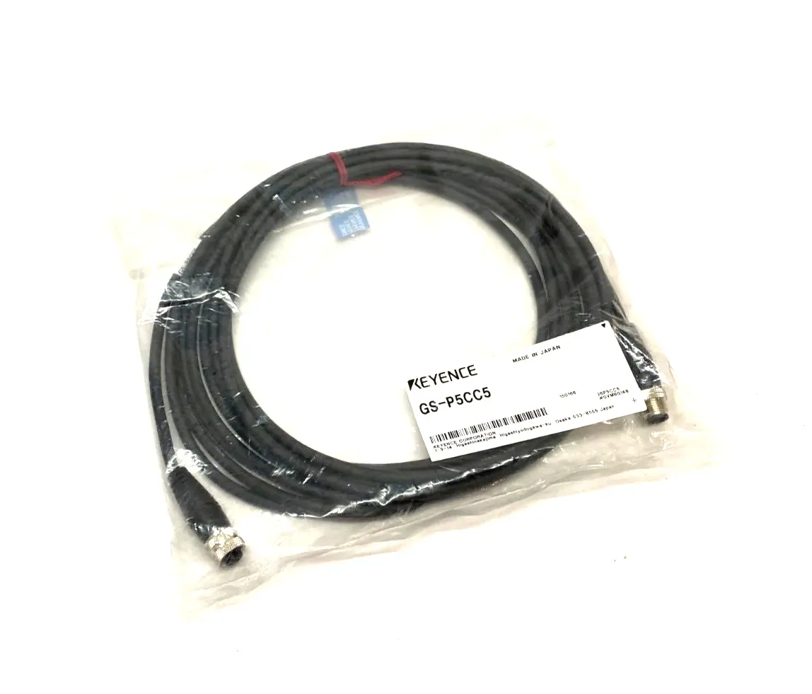 NEW KEYENCE SIMPLE FUNCTION EXTENSION CORDSET M12 CONNECTORS