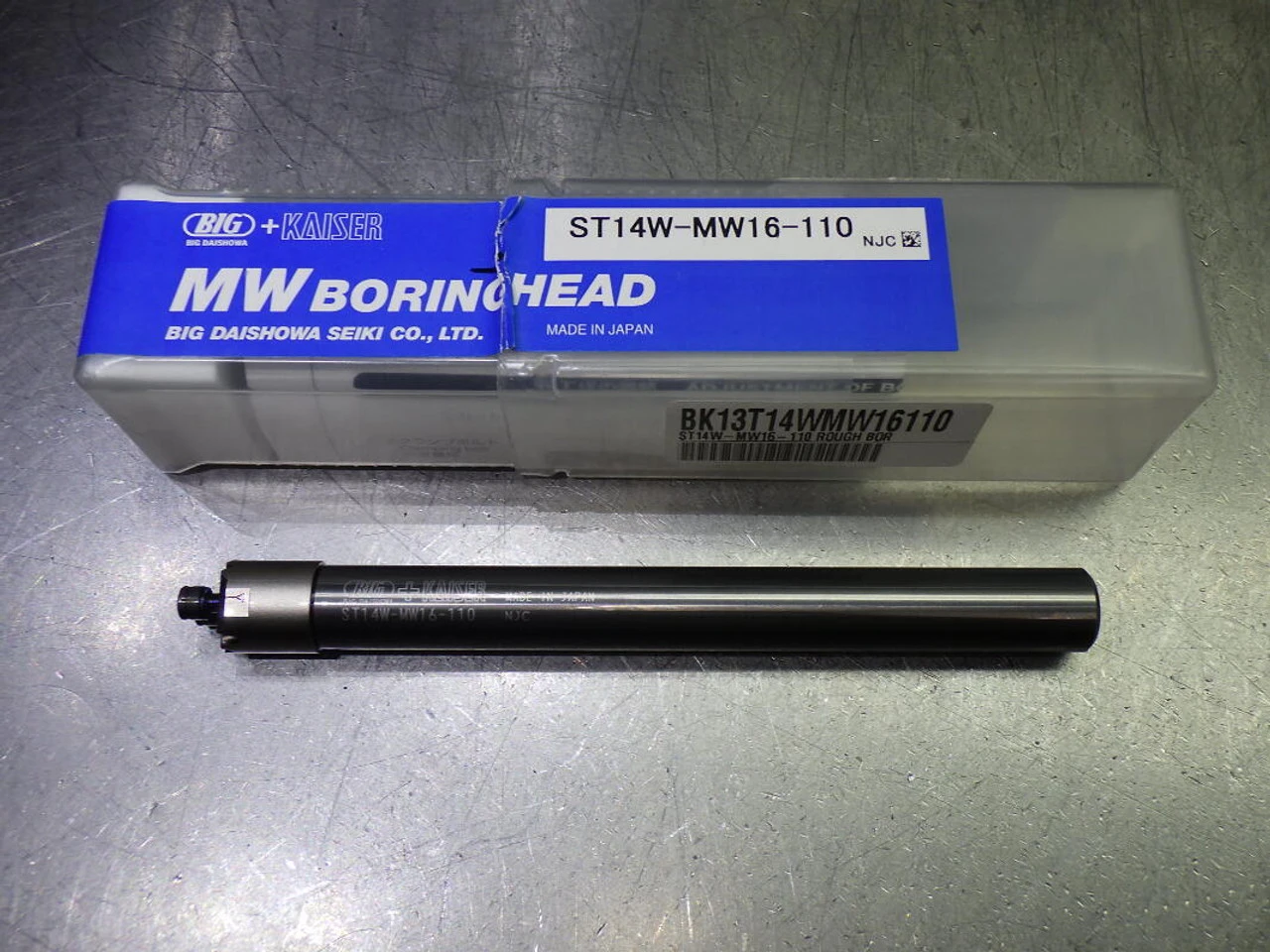 Kaiser Coolant Thru Carbide Roughing Boring Bar 14mm Shank ST14W-MW16-110 (LOC2696A)