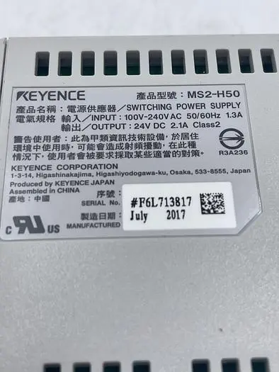 Used KEYENCE KEYENCE MS2-H50 Misc Electrical & Power Parts | ND Industrial Surplus #1213525