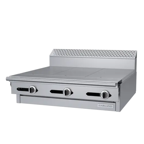 Garland C36-8M 36" Gas Range Top w/ (3) Hot Tops - Modular, Natural Gas