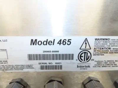 Model 465 B-Tek BT-2424-50-CS-SP Scale With GSE Digital Readout 50 Lbs Capacity
