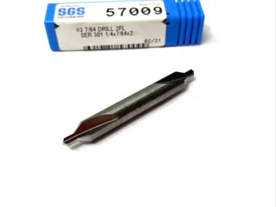 USED SGS, KYOCERA COUNTERSINK #3 7/64" DIA, 118 DEGREE, 2 FLUTE