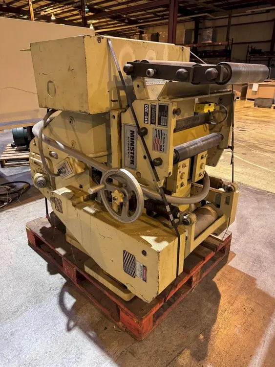 Used MINSTER MEF 5-14 Bar Feeds Ohio US | Yoder Brothers machinery #349011