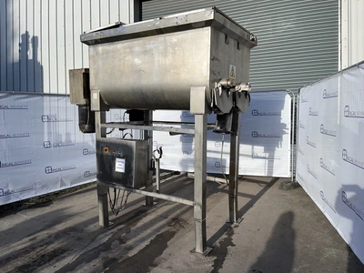 1800L Iozzelli S/S Twin U-Trough Mixer Model BL1800V