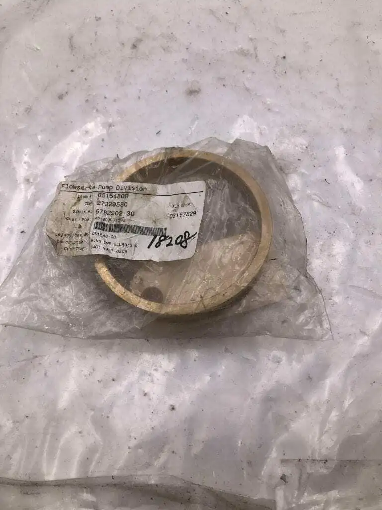 Flowserve 2LLR9 Replacement Brass Impeller Wear Ring -NIB 05154800