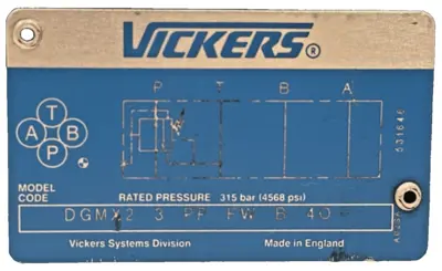 New | in-Stock Vickers DGMX2-3-PP-FW-B-40 Solenoid Valves Michigan US | SB Industrial Supply #1228605