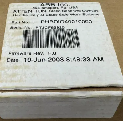 NEW ABB P-HB-DIO-40010000