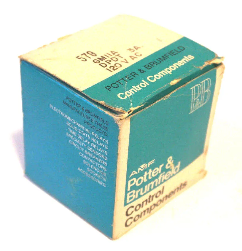 NEW POTTER & BRUMFIELD GM11A RELAY 120VAC