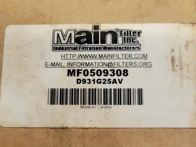 USED MAIN FILTER INC. MF0509308