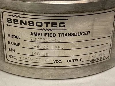 New | in-Stock SENSOTEC 73/3304-03 Industrial Controls | Surplus Asset Holdings #1221759