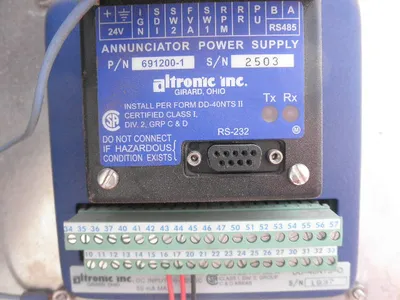 USED HOFFMAN CONTROL PANEL