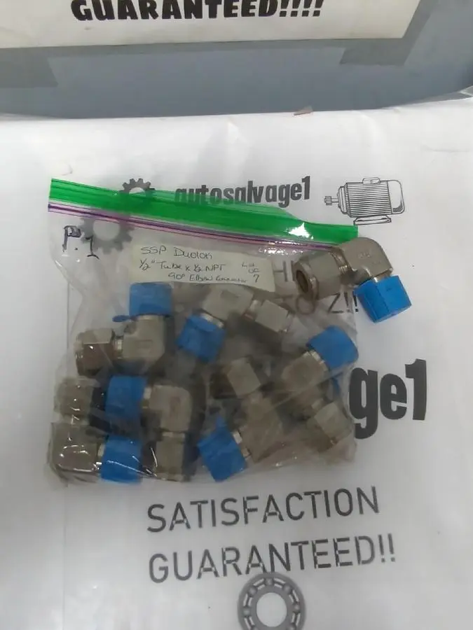 New | in-Stock SSP DUOLOK 1/2"X1/2" Parts (Hydraulics and Pneumatics) Ohio US | Surplus Asset Holdings #1246234