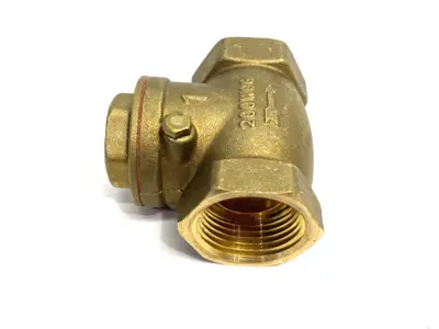 USED MSC, VALUE COLLECTION CHECK VALVE, 1" PIPE CHECK SWING, 4965302316JP