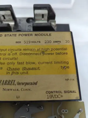 Used HARREL PM-230L Miscellaneous Equipment (Electrical & Power) | Surplus Asset Holdings #1198570