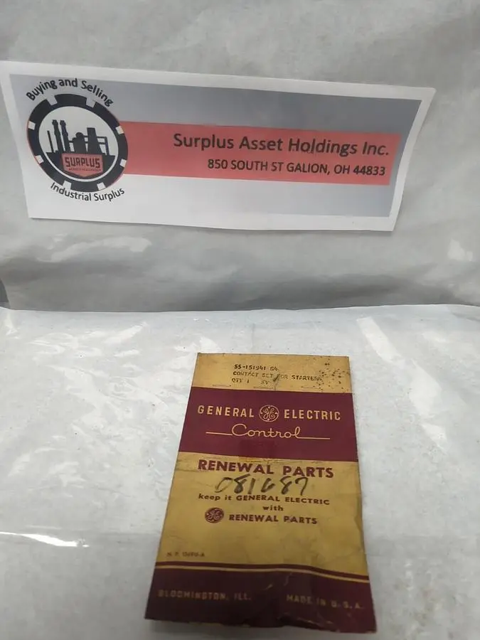 New | in-Stock GE 55-151941 G4 Miscellaneous Equipment (Electrical & Power) | Surplus Asset Holdings #1199676