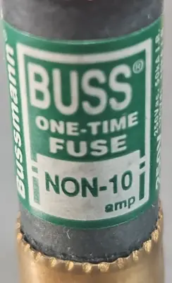 BUSS NON-10 One Time Fuse Loc4C4