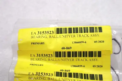 NSK Bearings Ball 13866859-6 3153523 Unityer Track 40-869 New Open Box #K-2192
