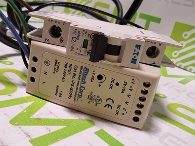 ALTECH CORP. PS-S6005 POWER SUPPLY WITH EATON FAZ-C2/1-NA CIRCUIT BREAKER