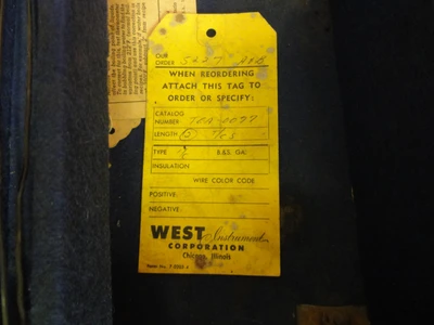 USED WEST INSTRUMENT CORPORATION B