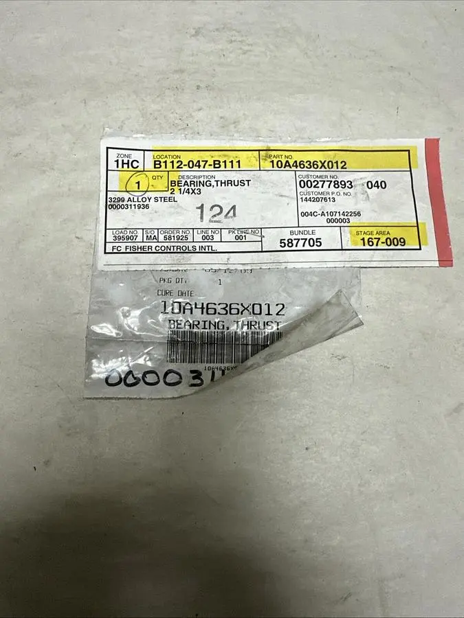 USED FISHER 10A4636X012