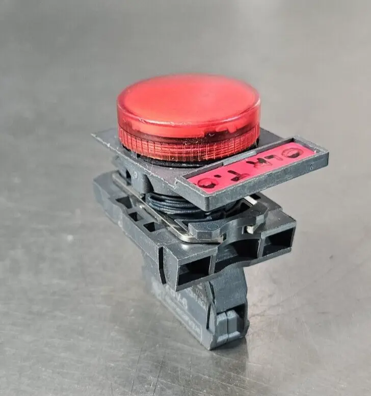 Telemecanique ZBV-6 Red push button (BIN642)