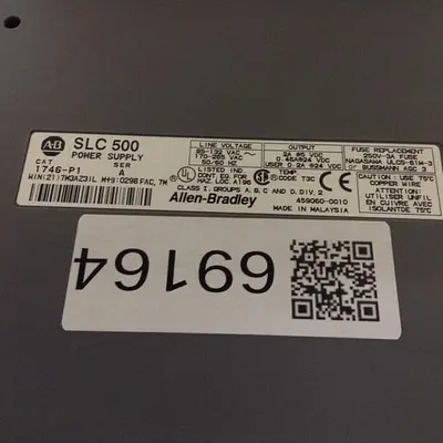 USED ALLEN BRADLEY 1746-P1 SER A / 1746-A7 SER B