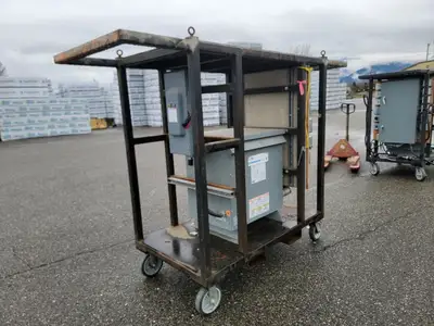 75 kVA Temporary Power Distribution Cart 600V Pri. 208Y/120V Sec.