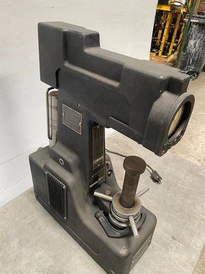 Rockwell Wilson Model 3QR Hardness Tester Machinist Testing Tool