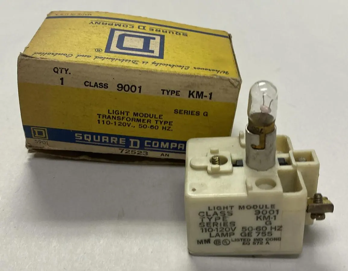 New | in-Stock SQUARE D 9001-KM1 Miscellaneous Equipment (Electrical & Power) | Surplus Asset Holdings #1192501
