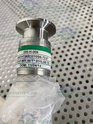 NEW SANI TECH STHT-WR-1000 73" SILICONE HOSE W/ 1" SANITARY FITTING