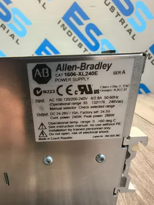 Used Allen-Bradley 1606-XL240E DIN Rail Power Supplies South Carolina US | ESS Industrial Equipment Sales #1259794
