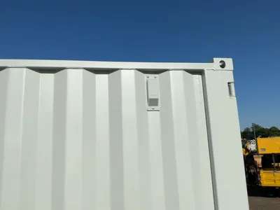 New 11’ Job Site Storage Container, 133-1/2” long x 80” Wide x 88-1/2” tall overall, Swing Doors on ...