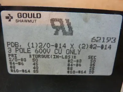 USED GOULD 62193