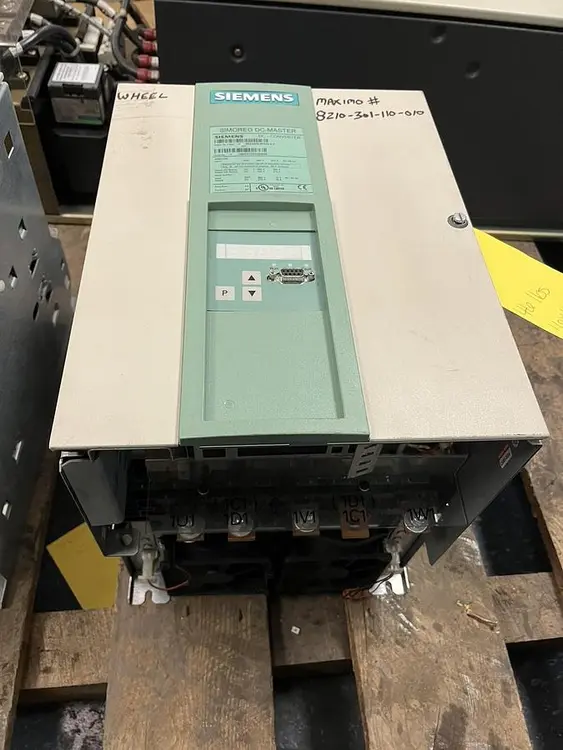 Used SIEMENS 6RA7078-6FV62-0-Z Variable Speed Drives Ohio US | Surplus Asset Holdings #1207075