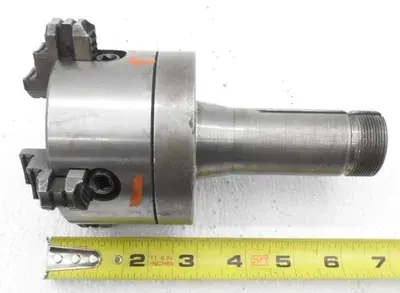 3 IN - 4 JAW LATHE CHUCK W/ 5C COLLET MOUNT