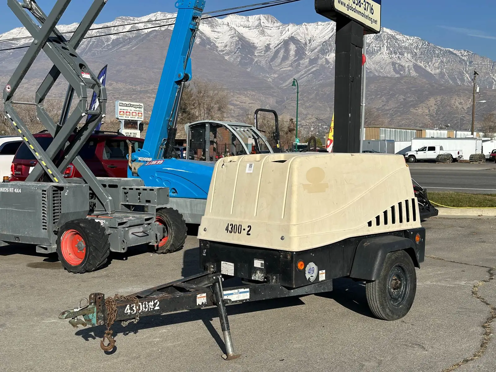 Used 2013 DOOSAN C185WKUB-T4I Air Compressors, Portable Utah US | Global Remarketing #1286010