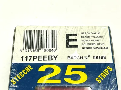 117PEEBY | Grafoplast  Wiremarker Strips LOT OF 50 - New