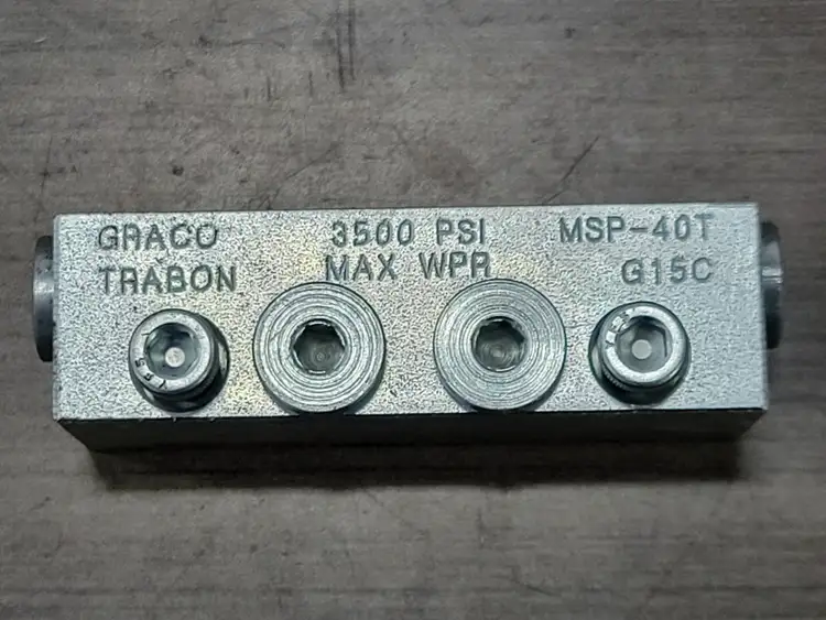 Used GRACO TRABON MSP-40T Valves/Fittings British Columbia CA | Lenmark #257380
