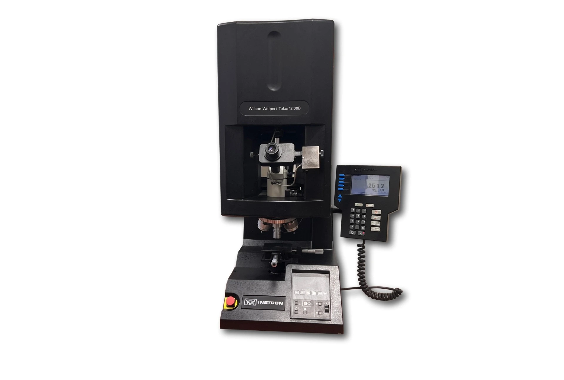 Item# L207 Instron Wilson-Wolpert Tukon 2100B Semi-Auto Microhardness Tester