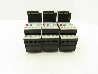 Siemens 3RU1116-0KB0 Motor Starter Contactor Relay 24V Coil 5Hp 600V Lot of 3