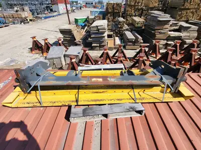 8ft. Conveyor Idler - Bracket Only
