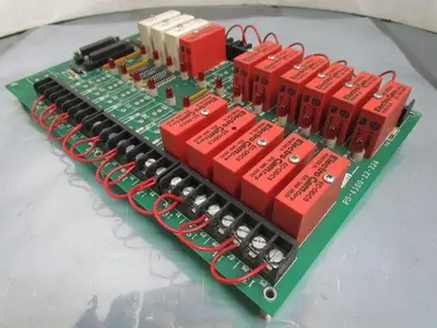 Electro Cam PS-4100-12-224 Output Circuit Board I/O Rack EC-ODC5 Relay Module