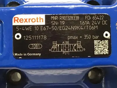 USED REXROTH 54WE10E6750/EG24N9K4T06M