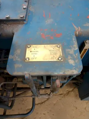 4" WALLACE COAST MODEL #4RDB HYDRAULIC PIPE BENDER: STOCK #12649