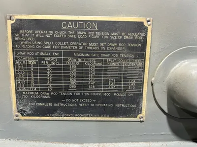 USED 1956 GLEASON 2A CONIFLEX